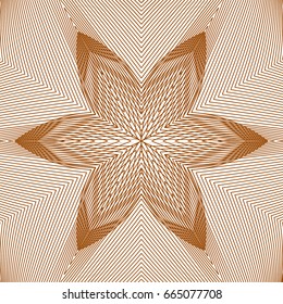 Seamless guilloche vector background. Thin wavy lines texture.