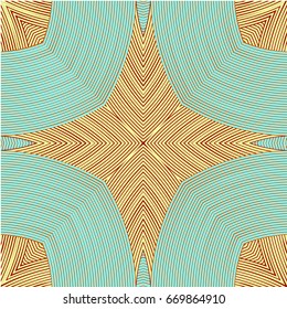 Seamless guilloche vector background. Thin lines texture