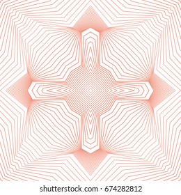 Seamless guilloche vector background. Thin wavy lines texture