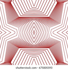 Seamless guilloche vector background. Thin wavy lines texture