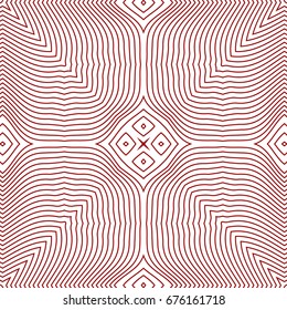 Seamless guilloche vector background. Thin wavy lines texture