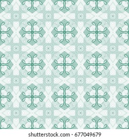 Seamless guilloche vector background. Thin wavy lines texture
