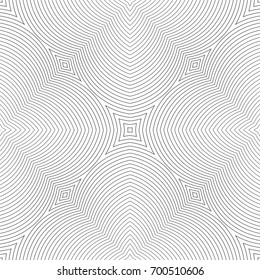 Seamless guilloche vector background. Thin wavy lines texture