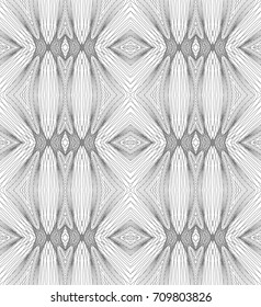 Seamless guilloche vector background. Thin wavy lines texture