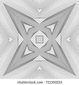 Seamless guilloche vector background. Thin wavy lines texture