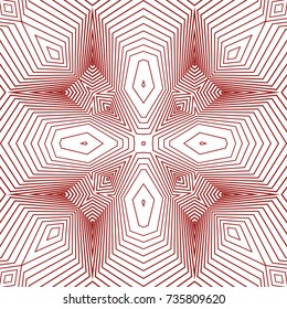 Seamless guilloche vector background. Thin wavy lines texture