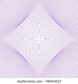 Seamless guilloche vector background. Thin wavy lines texture