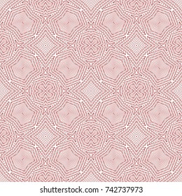 Seamless guilloche vector background. Thin wavy lines texture