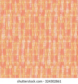 Seamless Had Drawn Lines Abstract Surface Design Background Pattern