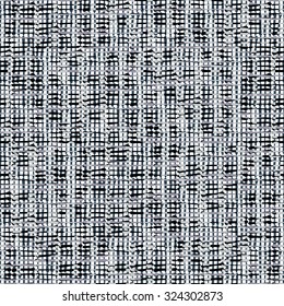 Seamless Had Drawn Lines Abstract Surface Design Background Pattern