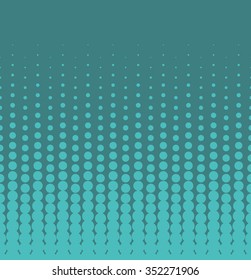 Seamless halftone background with pastel color. Vector illustration