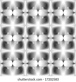Seamless halftone black and white background
