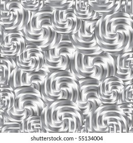 Seamless halftone black and white background