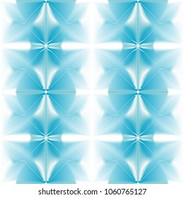 Seamless halftone blue abstract background