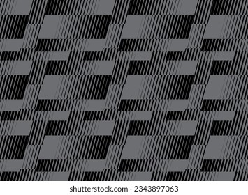 Seamless halftone checkered stripe line pattern vector, Geometric Halftone pattern for Fabric and textile printing, sport jersey texture, wrapping paper background