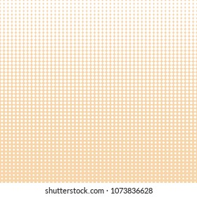 Seamless halftone circle dots abstract vector background or texture for design template
