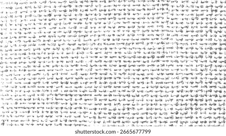 Textura de punto semitono sin fisuras con patrón de pincel grunge afligido. Superficie de impresión sucia repetida para el estilo de Diseño gráfico retro vintage.
