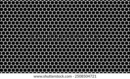 Seamless halftone dots pattern in fill style. Set of Smooth dots Vector illustration spraying on white background. Gradient dots Abstract background of black. Polka dot pattern. Texture Background