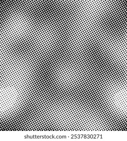 Seamless halftone dotted pattern for background