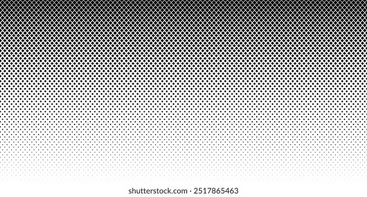 Seamless halftone gradient background. Dimond shape design print pattern. Vector Illustration.