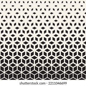 Seamless halftone pattern. Abstract geometric graphic design halftone pattern.