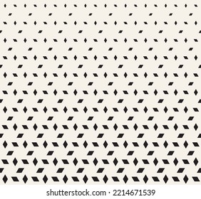 Seamless halftone pattern. Abstract geometric graphic design halftone pattern.