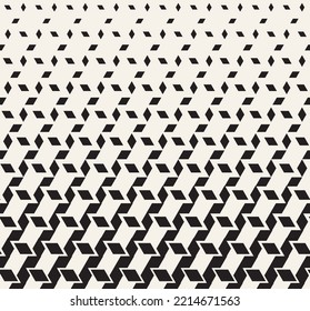 Seamless halftone pattern. Abstract geometric graphic design halftone pattern.