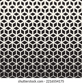 Seamless halftone pattern. Abstract geometric graphic design halftone pattern.