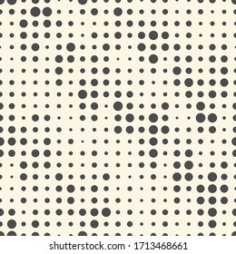 Seamless Halftone Pattern. Abstract Textured Background