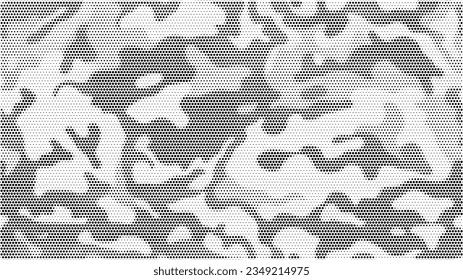Seamless Halftone Pattern Background Wallpaper