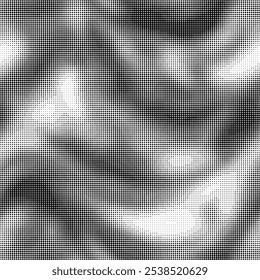 Seamless halftone pattern dotted wallpapper