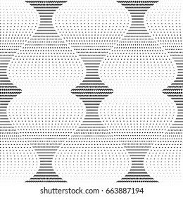 Seamless halftone pattern. Vector halftone background for design banners, posters, business projects, pop art texture, covers, fabrics.