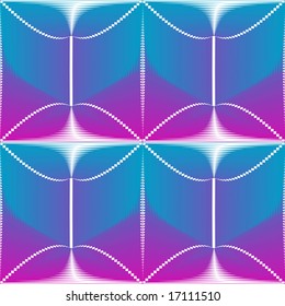 Seamless halftone square background