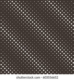 Seamless halftone square pattern. Geometry ornament