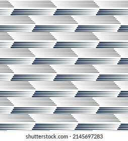 Seamless Halftone Stripe Line Pattern Vector, Geometric Halftone Abstract Pattern For Fabric And Textile Printing, Sport Jersey Texture, Wrapping Paper, Backdrops And Packaging