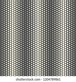 Seamless Halftone Wallpaper. Decorative Dots Pattern. Abstract Graphic Design