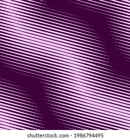 Seamless halftone wavy pattern. Stylish colorful striped texture. Modern vector abstract background.