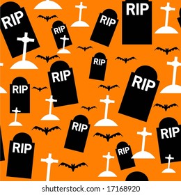 seamless halloween background
