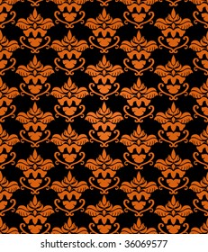Seamless halloween background