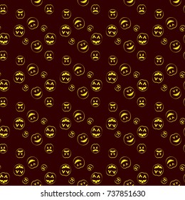 Seamless halloween background.