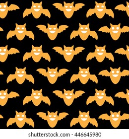 Seamless Halloween Backgrounds. Bats Wallpaper