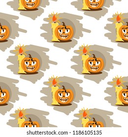 Seamless Halloween Pattern