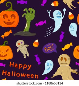 Seamless Halloween Pattern