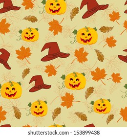 Seamless Halloween Pattern 