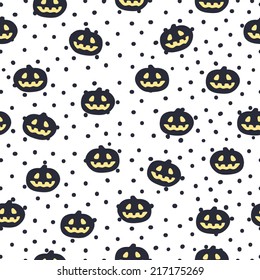 Seamless Halloween Pattern