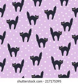 Seamless Halloween Pattern