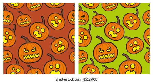 seamless halloween pattern