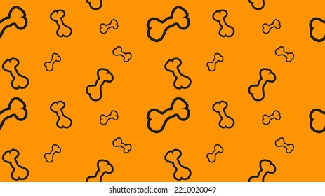 Seamless Halloween Patterns. Flat Icon. Best suited for website designing, posters, invitation cards, sale banners, social media posts and Boucher designing. 