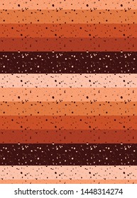 Seamless Hand Drawn Abstract Degrade Colors Vector Pattern with Ink Stains Background