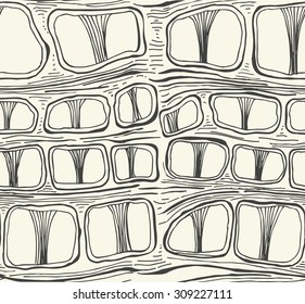 seamless hand drawn abstract pattern for different kind of design, Vector